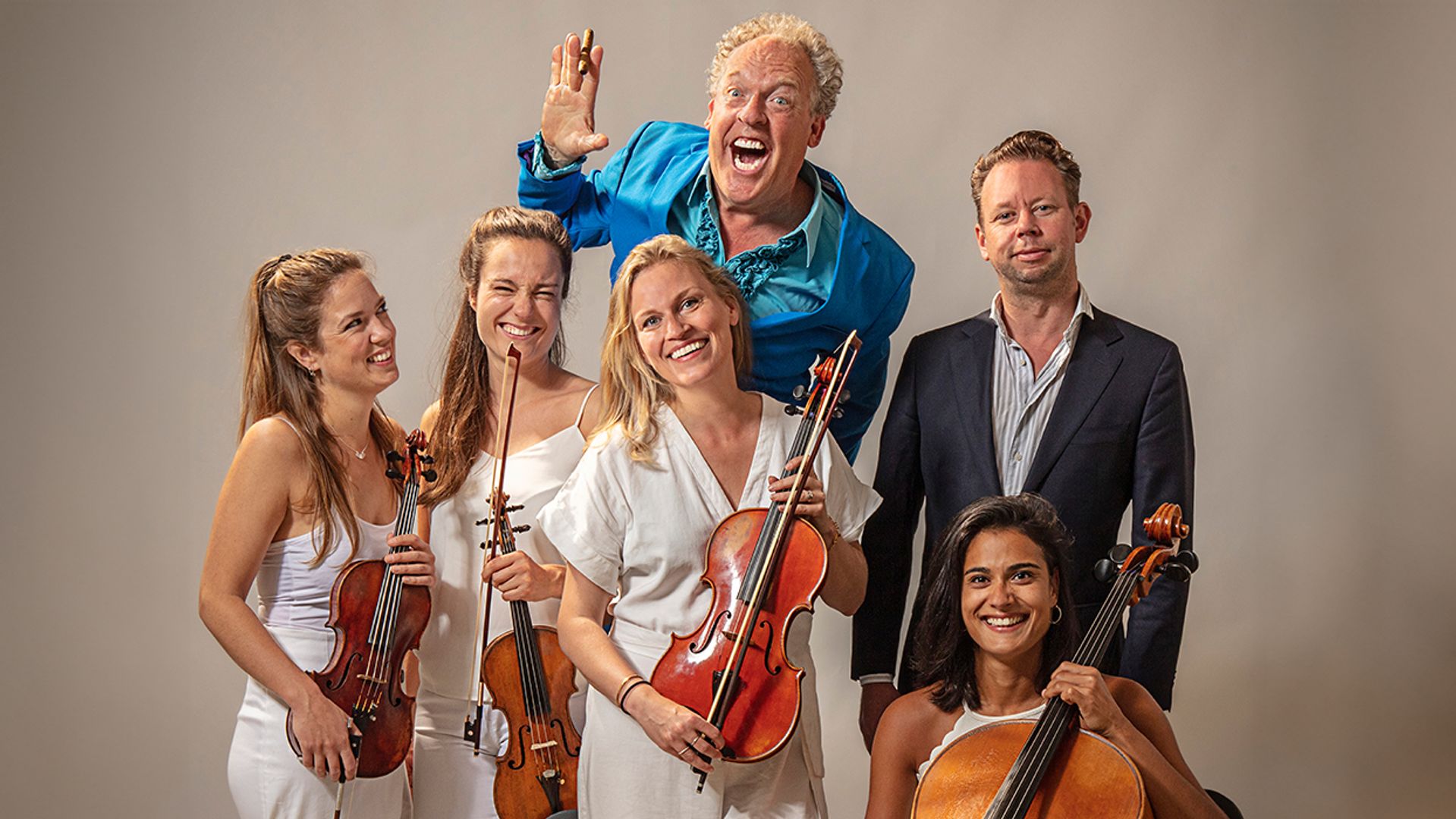 Bert Visscher 65, dat zou je niet zeggen – Bert Visscher en het Noordpool Strijkkwartet